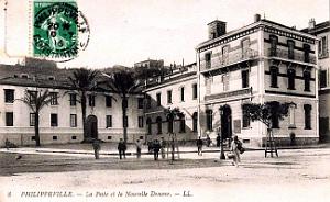 2618- Philippeville - Poste et Nouvelle Douane - 1916